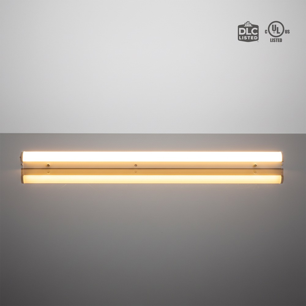 4FT LINEAR STRIP LED FIXTURE - 3CCT (3500K - 4000K AND 5000K) + 3 SELECTABLE WATTAGES (30W - 10W AND 50W)