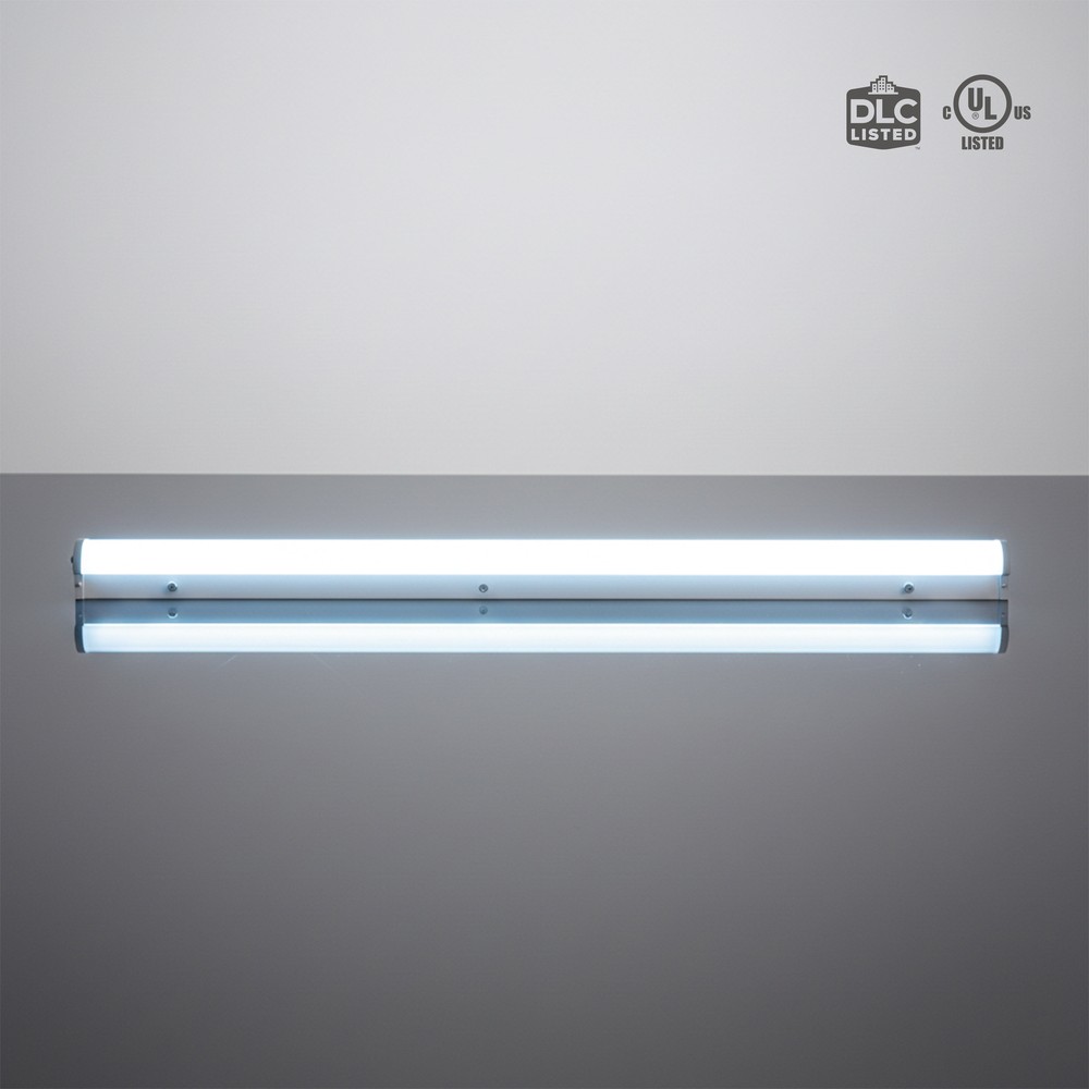 4FT LINEAR STRIP LED FIXTURE - 3CCT (3500K - 4000K AND 5000K) + 3 SELECTABLE WATTAGES (50W - 10W AND 70W)