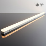 8FT LINEAR STRIP LED FIXTURE - 3CCT (3500K - 4000K AND 5000K) + 3 SELECTABLE WATTAGES (50W - 10W AND 70W)