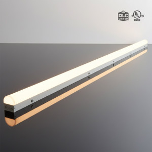 8FT LINEAR STRIP LED FIXTURE - 3CCT (3500K - 4000K AND 5000K) + 3 SELECTABLE WATTAGES (50W - 10W AND 70W)
