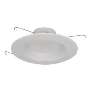 6" RETROFIT  RECESSED LED DOWNLIGHT - 15W - 1000LMN - 5CCT (2700K -3000K -3500K -4000K -5000K) WHITE TRIM