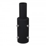 Mountings - Auxiliary Products - Tenon Adaptor - Round - 3’’ to 2 3/8’’ - Black (for FL- mounts)
