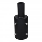 Mountings - Auxiliary Products - Tenon Adaptor - Round - 4’’ to 2 3/8’’ - Black (for FL- mounts)