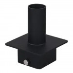 Mountings - Auxiliary Products - Tenon Adaptor - Square - 5’’ to 2 3/8’’ - Black (for FL- mounts)