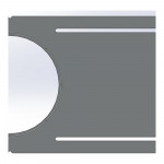 PLAQUE DE DÉCOUPE 6" COMPATIBLE EDA-SP - RGD-SP3 - RGD-CDR - RGD-CDR/A - SEL-SP/FR