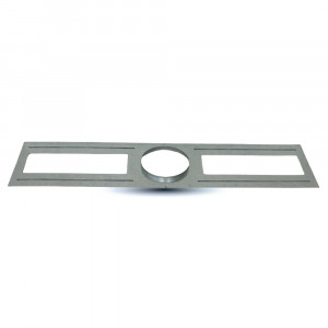 PREMOUNTING 26 LONG" - 4" HOLE SIZE PLATE FOR RECESSED LED