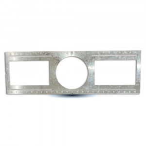 PREMOUNTING 26 LONG" - 6" HOLE SIZE PLATE FOR RECESSED LED