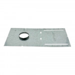 PREMOUNTING 13" WITH LIP - 1" HOLE SIZE PLATE FOR RECESSED LED