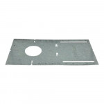 PLAQUE DE PRÉMONTAGE 13 PO - TROU DE 2 PO POUR LED ENCASTRÉE