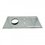 PREMOUNTING 13" WITH LIP - 2" HOLE SIZE PLATE FOR RECESSED LED