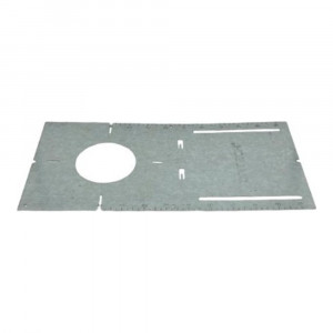 PREMOUNTING 13" LONG - 3" HOLE SIZE PLATE FOR RECESSED LED