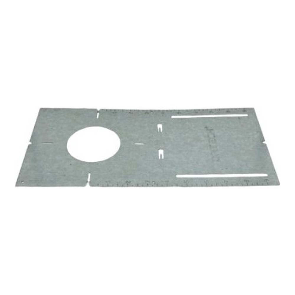 PREMOUNTING 13" LONG - 3" HOLE SIZE PLATE FOR RECESSED LED
