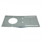 PREMOUNTING 13" LONG - 3.5" HOLE SIZE PLATE FOR RECESSED LED  COMPATIBLE W/ SLIM-RG3-5CCT & SLIM-RG4-5CCT