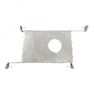 PLAQUE 4" POUR LUMINAIRE LED MINCE AVEC BARRE DE SUSPENSION 4 DIRECTIONS