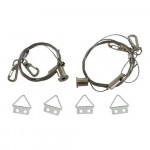 PLS Standard Panel Light - Panels/Troffers - Accessories - 8ft Hanging Length Suspension Kit (for all PLS and PLP)