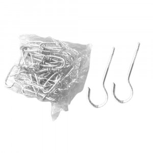 KIT DE MONTAGE À CROCHET ET CHAÎNE - INCLUT 2 CROCHETS EN S - 2 CHAÎNES À MAILLONS DE 1 - 05 M ET 2 VIS À BOIS AVEC