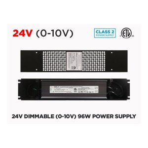24V DIMMABLE (0-10V) CLASS 2 LED DRIVER 96W