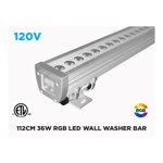 112CM 36W OUTDOOR RGB LED WALL WASHER BAR