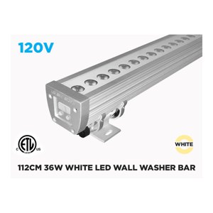 112CM 36W OUTDOOR WHITE LED WALL WASHER BAR
