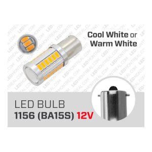 5W 12V DC 1156 BA15S LED BULB FOR RV INTERIOR