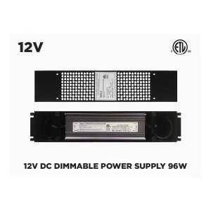 12V 8A (96W) CLASS 1 UNIVERSAL DIMMABLE POWER SUPPLY