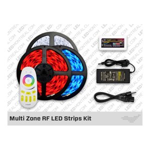 12V RF MULTI ZONE 5050 RGB LED STRIPS KIT