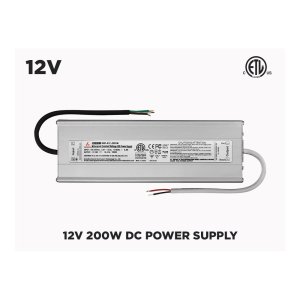 12V 16.67A (200W) CLASS 1 IP67 POWER SUPPLY