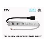 12V DC IP67 INDOOR / OUTDOOR LED DRIVER 4A (48W)