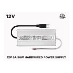 12V 8A (96W) CLASS 1 OUTDOOR IP67 POWER SUPPLY