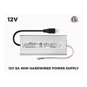 12V 8A (96W) CLASS 1 OUTDOOR IP67 POWER SUPPLY