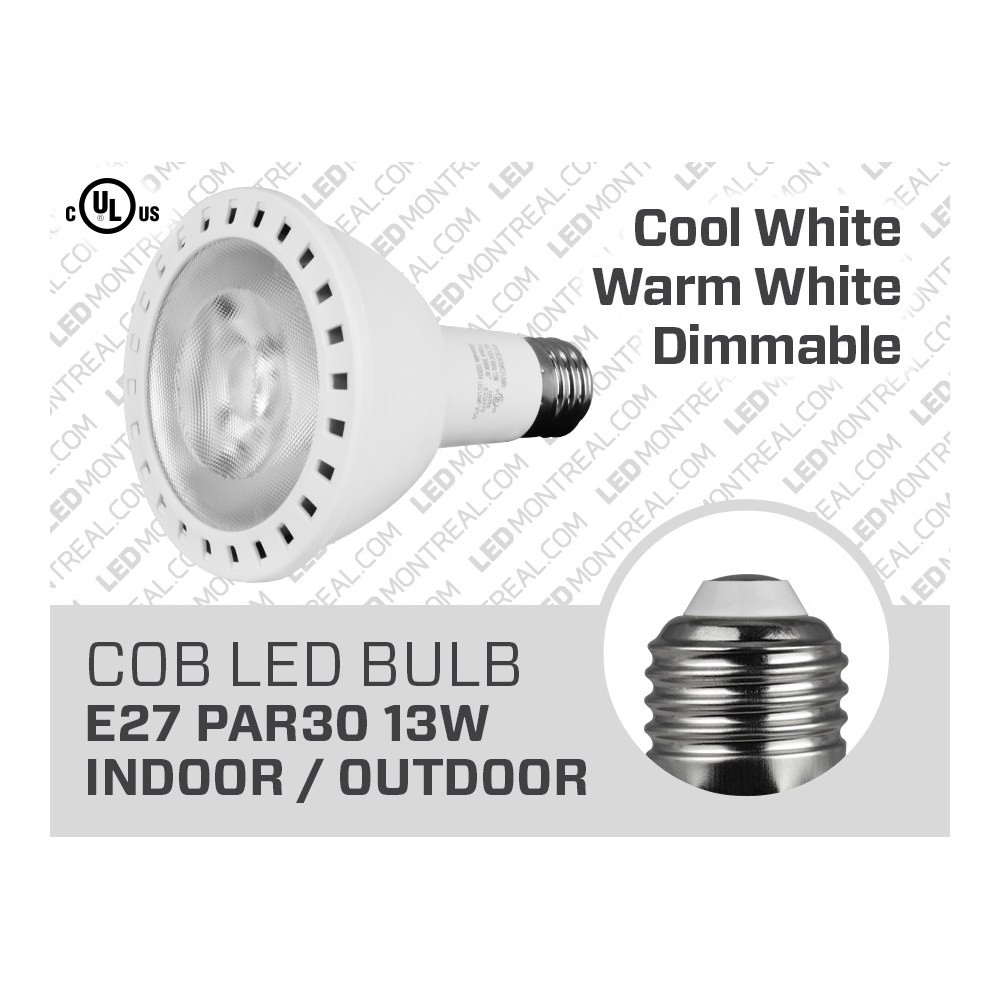 13W PAR30 CREE DIMMABLE COB LED BULB
