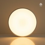 LED FLUSH MOUNT 14" 22W 1600LMN - 5CCT (2700/3000/3500/4000/5000K) - DIMMABLE
