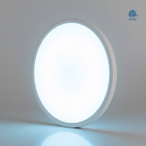 PLAFONNIER LED ENCASTRÉ DE SURFACE 16" - 30W - 3000 LM - 3CCT - BORDURE NOIRE