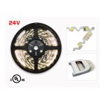 24V 5M IP20 BENDABLE 2835 WHITE LED STRIP - 60 LEDS/M (STRIP ONLY)