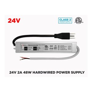 24V DC 2A (48W) IP67 CLASS 2 LED DRIVER