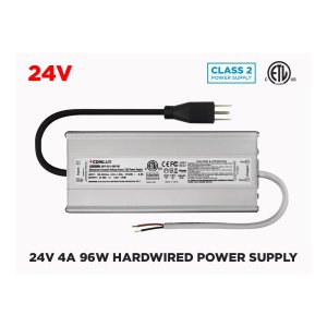 24V DC 4A (96W) IP67 CLASS 2 LED DRIVER