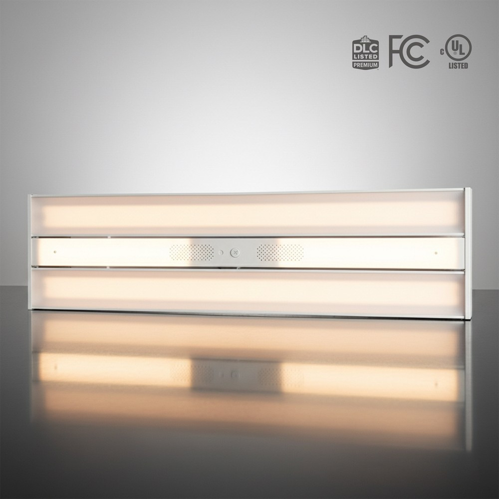 CLOCHE LINÉAIRE 2 PIEDS 3CCT INTERCHANGEABLE (3500K - 1000K - 1000K) PUISSANCE SÉLECTIONNABLE (90W -