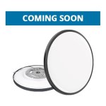 12" LED FLUSH MOUNT FIXTURE WITH AMBIENT BACKLIGHT & ADJUSTABLE 3 CCT COLOR TEMPERATURE