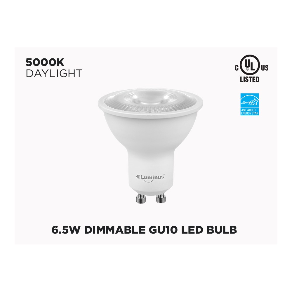 6.5W DIMMABLE GU10 SMD LED LIGHT BULBS - PLYC2433
