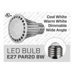 8W PAR20 DIMMABLE SMD LED BULB