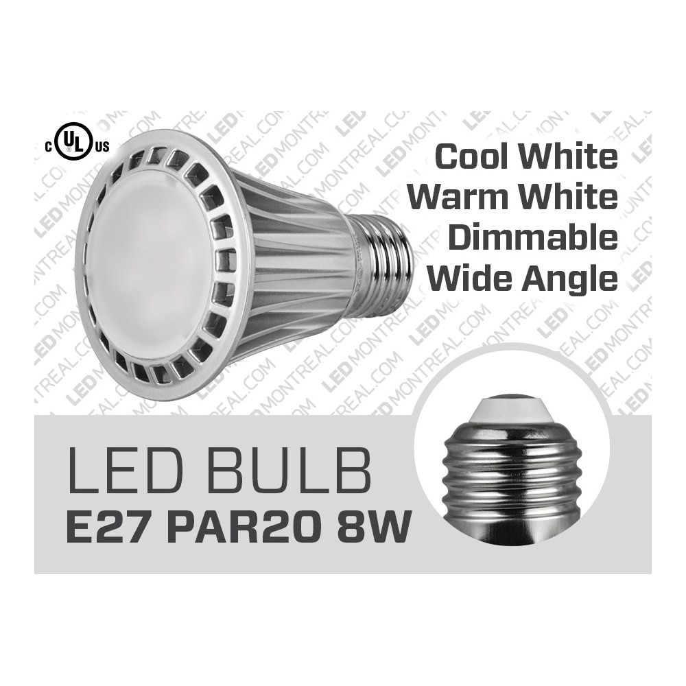 8W PAR20 DIMMABLE SMD LED BULB