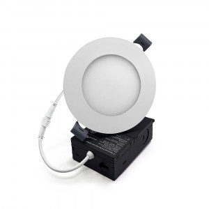 4 INCHES SMD DOWNLIGHT WITH NIGHTLIGHT 9+2 W - 90-130 V AC IP20  - 800 LM - CRI>85 5CCT - DIMMABLE  - 120 ° -