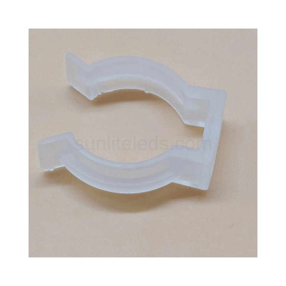 CL-ST-NEON25-360D-Wall mount clip B - CYLINDRICAL WALL MOUNT CLIP