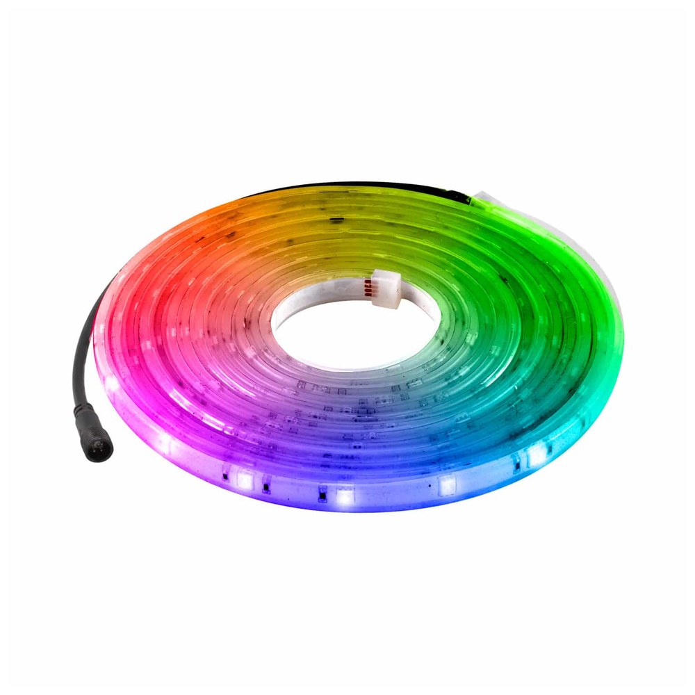 RGB Outdoor Waterproof LED Strip 16ft 30LED/m 21W with Remote Control