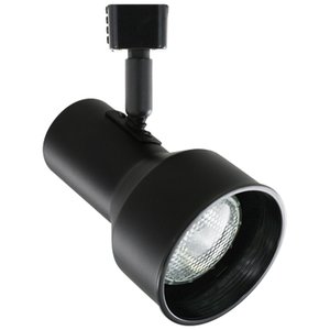 LERNA TRACK FIXTURE - 120V P20 50W A STYLE BLACK - A-INC110-BK