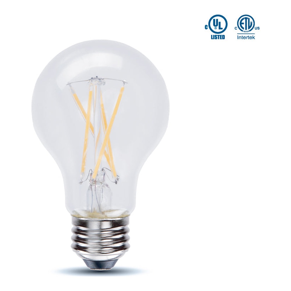 A19 LED FILAMENT 7W - 800LMN - 3000K - DIMMABLE