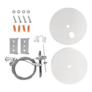 AL LUMINAIRE LINÉAIRE ARCHITECTURAL - RUBANS LED - ACCESSOIRES – KIT DE SUSPENSION AVEC SUPPORT DE CANOPÉE