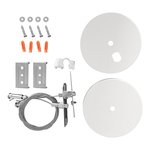 AL ARCHITECTURAL LINEAR, STRIP LIGHTS, ACCESSORIES, SUSPENSION KIT WITH CANOPY BRACKET