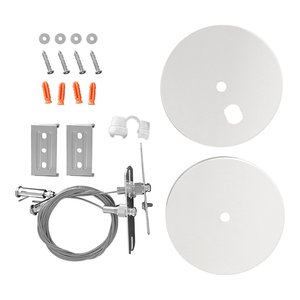 AL ARCHITECTURAL LINEAR, STRIP LIGHTS, ACCESSORIES, SUSPENSION KIT WITH CANOPY BRACKET
