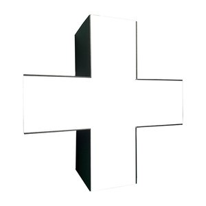 AL ARCHITECTURAL LINEAR - STRIP LIGHTS - ACCESSORIES - X CONNECTOR - AL-X-CON-BK